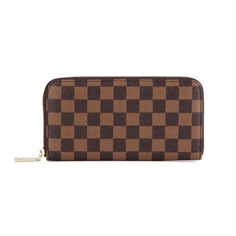 Walmart's Daisy Rose Check Zip Wallet Is a Must .